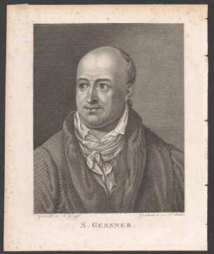 Porträt Salomon Gessner (1730-1788)