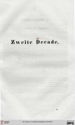Zweite Decade
