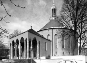 ev. Kirche auf dem Tempelhofer Feld; Berlin, Tempelhof-Schöneberg