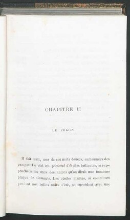 Chapitre II - La fogon