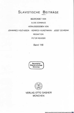 Untersuchungen zur Theorie und Praxis der Typisierung bei I. A. Gončarov