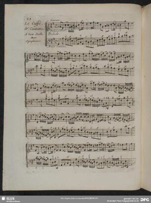 4.e Cantate: Le caffé