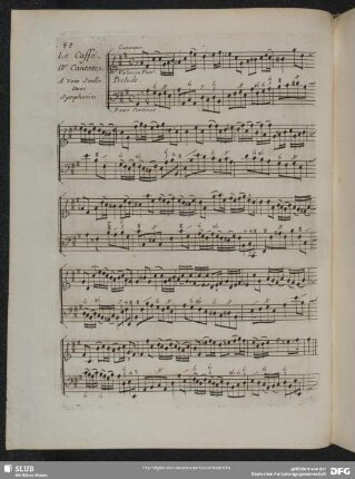 4.e Cantate: Le caffé