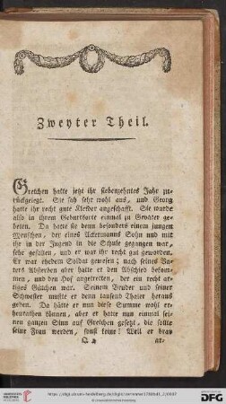 [Nöthige Vorsicht beym Heurathen ...]