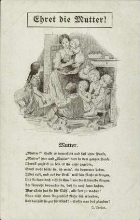 Ehret die Mutter!
