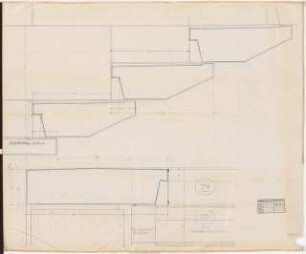 Reichsluftfahrtministerium, Berlin: Gartentreppen Q2-4R: Details 1:1