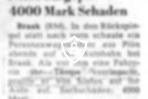 Nicht aufgepaßt: 4000 [Name maskiert]