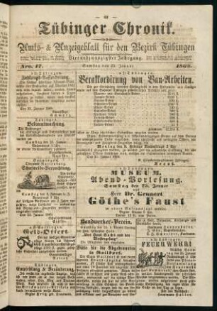 69-88, 25. Januar (Nr. 17) - 31. Januar (Nr. 21)