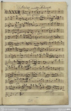 33. Anonymus, Arioso, C-Dur