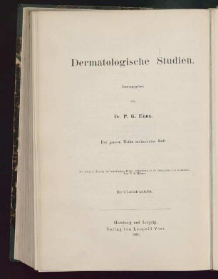 Die Zaraath (Lepra) der hebräischen Bibel : Einleitung in die Geschichte des Aussatzes