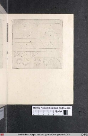 Darstellung und Konstruktion geometrischer Körper.