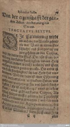 TRACTATUS SEXTUS.