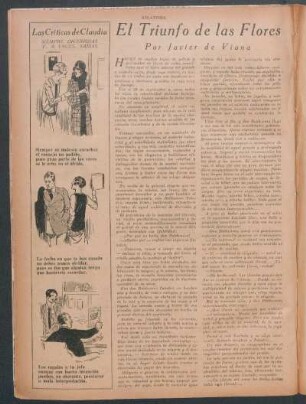 Las críticas de Claudia : Siempre ingeniosas y, a veces, sábias