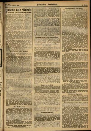 Zweite Ausgabe vom Dienstag, den 24. Oktober 1933.