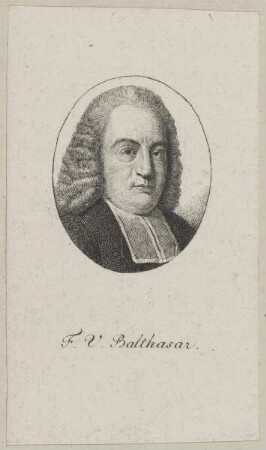 Bildnis des Franz Urs Balthasar