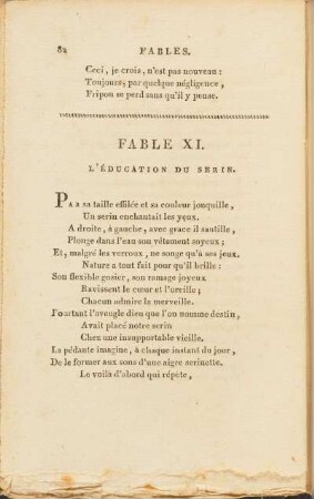 Fable XI. - Fable XXI.