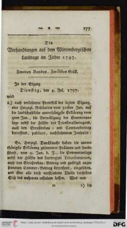 Zweiten Bandes, Zwoelftes Stuek.