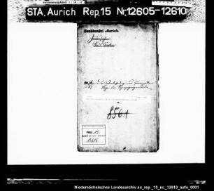 Die Staatsbeihilfe für die Synagogengemeinde in Emden