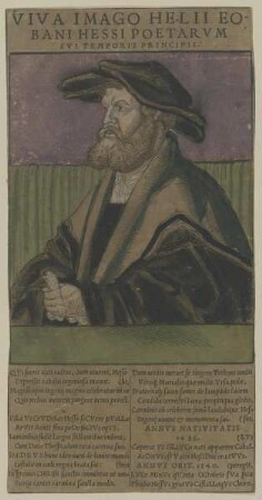 Bildnis des Helius Eobanus Hessus