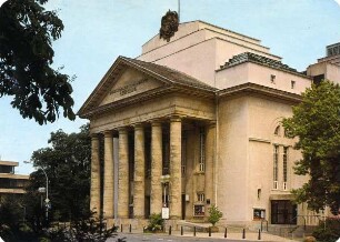 Postkarte. Lippisches Landestheater. Detmold