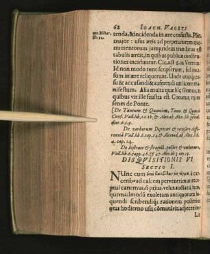 [Disquisitio VI, i.e. VII]
