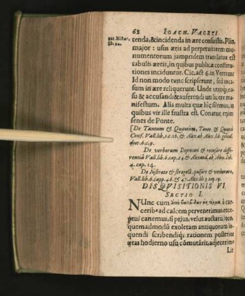 [Disquisitio VI, i.e. VII]