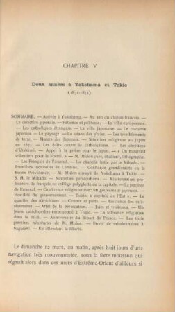 Chapitre V. Deux années à Yokohama et Tokio