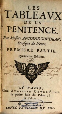 Les Tableavx De La Penitence, 1