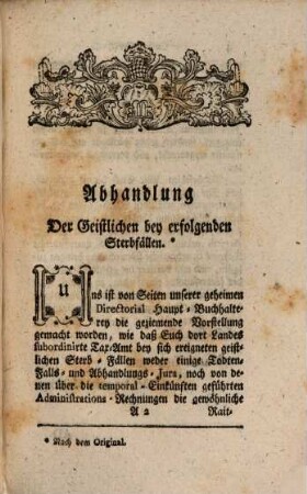 Pauli Josephi a Riegger ... Corpus Juris Ecclesiastici Bohemici, Et Austriaci : In Duas Partes Distributum, [2]. Corpus Juris Ecclesiastici Austriaci Academicum