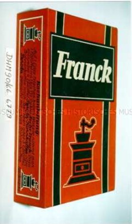 Packungen mit Inhalt "Karo-Franck Kaffeezusatz" (1/4 kg)