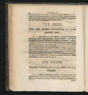 Tit. XXXII. Von Eyd welches Iusiurandum in Litena gennet wird.