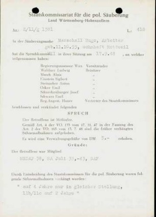 Marschall, Hugo