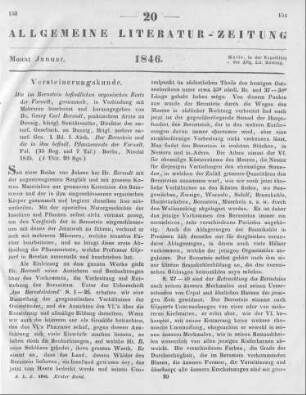 Die im Bernstein befindlichen organischen Reste der Vorwelt. gesammelt. Bd. 1, Abt. 1. In Verbindung mit Mehreren bearb. und hrsg. v. G. C. Berendt. Berlin: Nicolai 1845