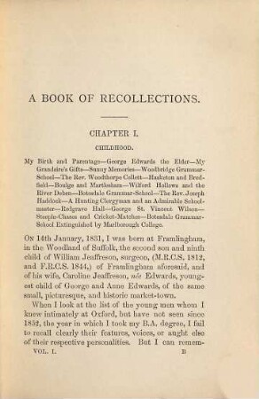 A book of recollections, 1