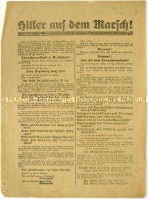 Flugblatt der Berlin-Brandenburger Betriebsräte zum Ausnahmezustand in Deutschland 1923