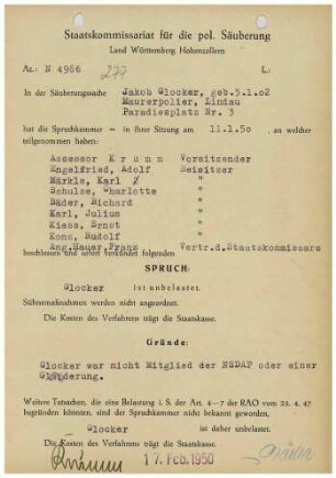 Glocker, Jakob