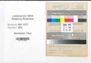 Entnazifizierung Paul Nierswicki , geb. 19.11.1908 ()