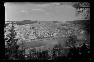 Blick aus Richtung Wartturm auf Kreuzwertheim