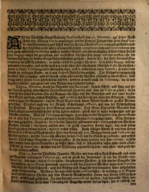 Relation, Von demjenigen Was bey der beyden Käyserlichen und Türckischen Groß-Gesandschafften den 4. Decembr. 1700. zu Salanckement geschehenen Außwechselung passiret