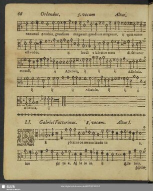 [Cantiones LI. bis L.XXV.]