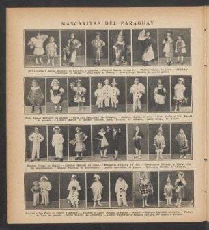 Mascaritas de Paraguay - [Fotografías]