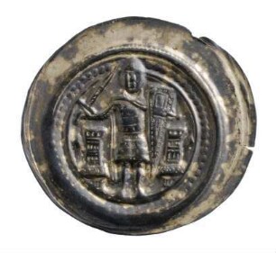 Münze, Brakteat, 1170 - 1212