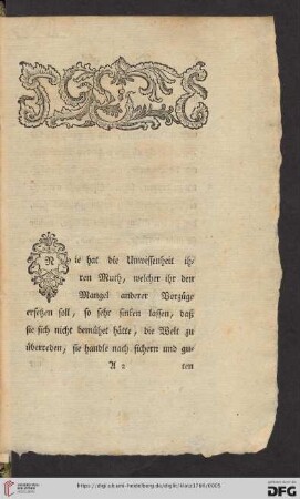[Über das Studium des Alterthums]
