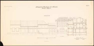 Akademie der Künste, Berlin Umbau und Neubau: Schnitt 1:100