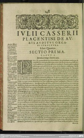De Auris Auditus Organi Structura Liber Quartus