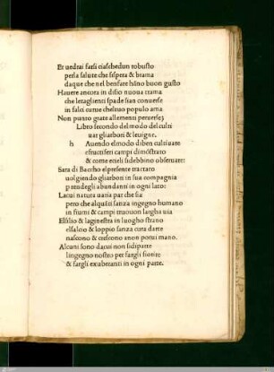 Georgica, Libro secondo