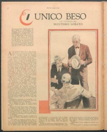 El único beso : Un cuento de Monteiro Lobato