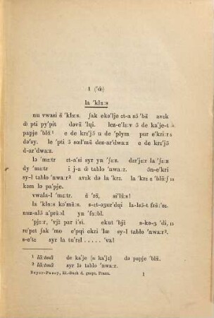 Elementarbuch des gesprochenen Französisch, [1]