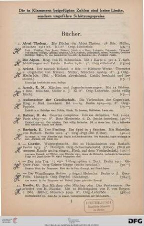 Bücher (Nr. 1-329)