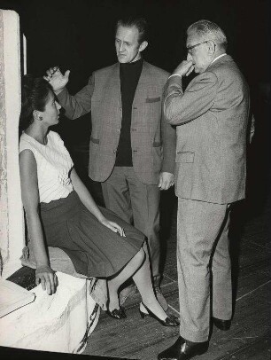 Odysseus, Probe, Catherine Gayer Nausikaa, Odysseus Erik Saedén, Inz. Gustav Rudolf Sellner
